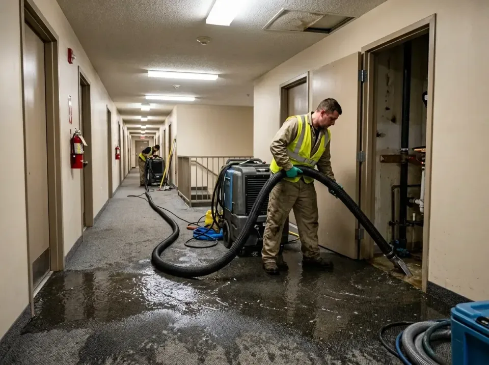 multi-unit-apartment-hallway-f-005 — frequently asked questions, Emergency Burst Pipe Water Extraction & Removal in Montrose…